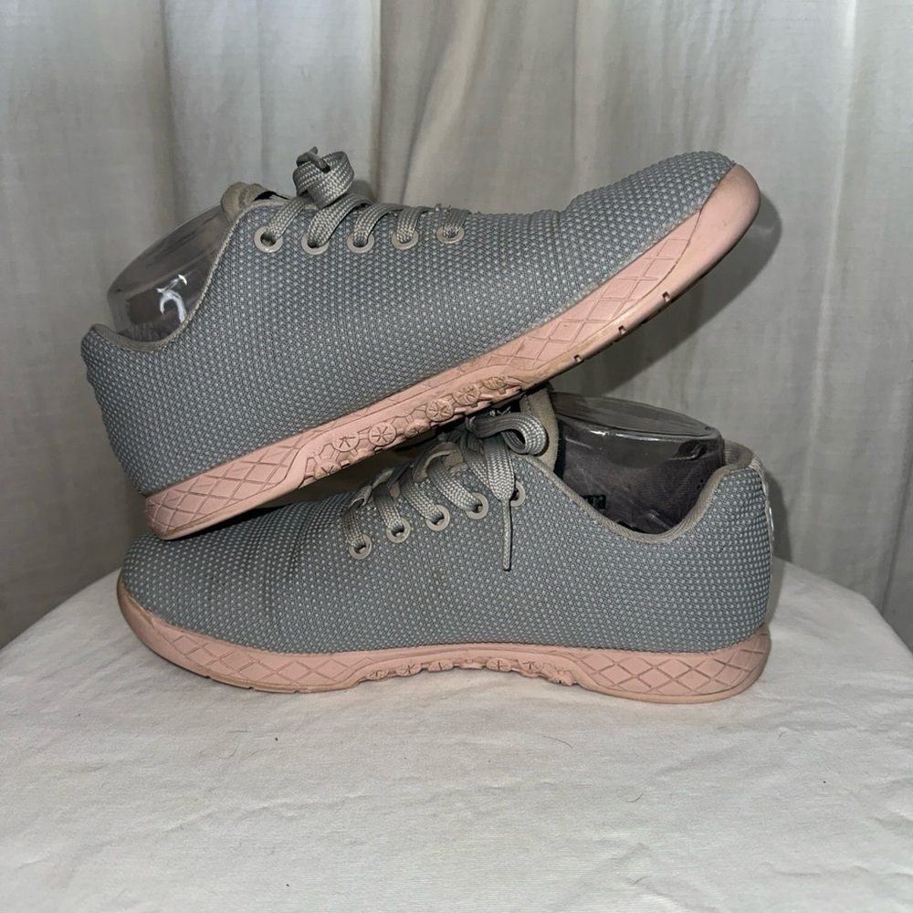 NOBULL Superfabric Trainer Low Cross Training Shoes Womens Size 8 Gray - Picture 3 of 9